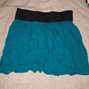 Teal skirt